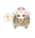 女の子とたまにトリ（個別スタンプ：10）