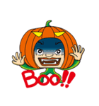 それゆけ！！コクボくん ハロウィーン！！（個別スタンプ：1）