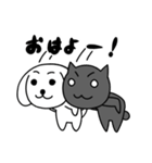 いじられ犬とアオりにゃんこ（個別スタンプ：36）