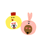 Chong chong ＆ Cha yen: on holiday（個別スタンプ：30）