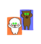 Chong chong ＆ Cha yen: on holiday（個別スタンプ：33）