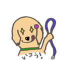 レトリバー犬マリちゃん（個別スタンプ：38）
