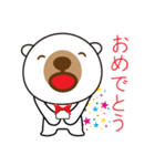80年代から来たクマハチ（個別スタンプ：38）
