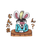 ブタウサのアニキ（個別スタンプ：18）