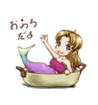 人魚姫うのちゃん（個別スタンプ：15）