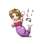 人魚姫うのちゃん（個別スタンプ：27）