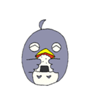 のんびりフクロウのスタンプ（個別スタンプ：9）