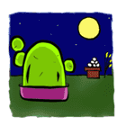 サボテンくん（個別スタンプ：36）