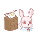 小心うさぎちゃんスタンプ（個別スタンプ：40）