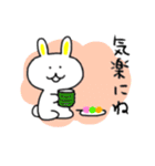 毎日お疲れウサギ（個別スタンプ：6）