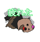 陽気なヨーキー 愉快な仲間たち（個別スタンプ：1）