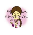 Thank you Kiss U（個別スタンプ：13）