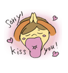 Thank you Kiss U（個別スタンプ：37）