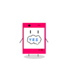 スマホちゃん（個別スタンプ：34）
