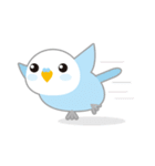 水色インコくん（個別スタンプ：4）