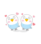 水色インコくん（個別スタンプ：10）