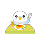 水色インコくん（個別スタンプ：15）