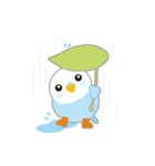 水色インコくん（個別スタンプ：19）