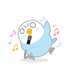 水色インコくん（個別スタンプ：21）