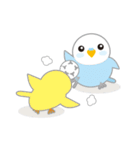 水色インコくん（個別スタンプ：33）