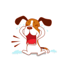 Cute dog beagle（個別スタンプ：11）
