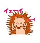 はりねずみの ハリオ君 です（個別スタンプ：24）