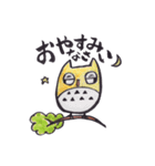 絵手紙どうぶつえん（個別スタンプ：40）