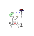 三つ星王子と二つ星ワンコ（個別スタンプ：3）