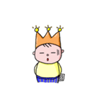 三つ星王子と二つ星ワンコ（個別スタンプ：13）