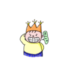 三つ星王子と二つ星ワンコ（個別スタンプ：27）