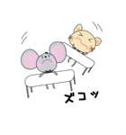 Mouse and Cat（個別スタンプ：35）