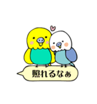 セキセイインコのソラとルナ（個別スタンプ：39）