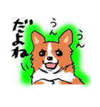 幸せコーギー（個別スタンプ：34）
