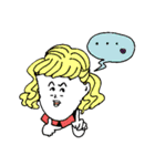 クラシカルな女の子たち（個別スタンプ：5）