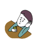 クラシカルな女の子たち（個別スタンプ：14）