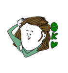 クラシカルな女の子たち（個別スタンプ：20）