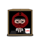 Little girl in Riding Hood（個別スタンプ：40）