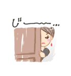 ゆるかわGirlsスタンプ（個別スタンプ：18）