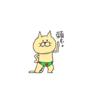 おぱんつねこ（個別スタンプ：34）