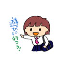 柔道女子（個別スタンプ：31）