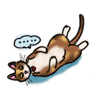 うちのミケねこ（個別スタンプ：2）