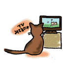 うちのミケねこ（個別スタンプ：5）