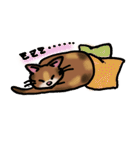 うちのミケねこ（個別スタンプ：6）