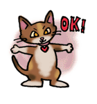 うちのミケねこ（個別スタンプ：22）