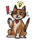 うちのミケねこ（個別スタンプ：34）