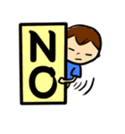 もん太とまめちゃん 夏編（個別スタンプ：5）