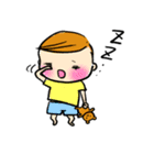 もん太とまめちゃん 夏編（個別スタンプ：13）