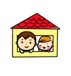もん太とまめちゃん 夏編（個別スタンプ：30）