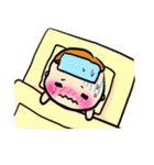 もん太とまめちゃん 夏編（個別スタンプ：38）