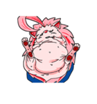 ピンクのハリネズミ（個別スタンプ：7）